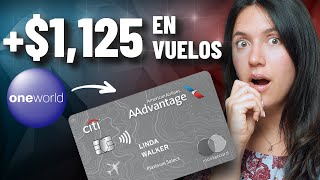 Citi AAdvantage Platinum 💳 La mejor tarjeta de aerolíneas 75000 millas por tiempo limitado [upl. by Rebmeced]