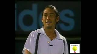 Marcelo Ríos vs Jan Michael Gambill  Indian Wells 1998 SF Highlights [upl. by Eirrehc972]