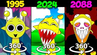 360° VR Incredibox Sprunki 1995 vs 2024 vs 2088 [upl. by Jason]