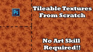 How To Make Easy Tileable Texture in Photoshop No Art Skill Required [upl. by Monagan893]