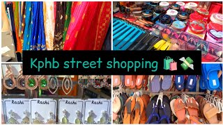 Street Shopping at KPHB market Hyderabad DaysHow is the cost and Quality worth buying or not [upl. by Arrimat]