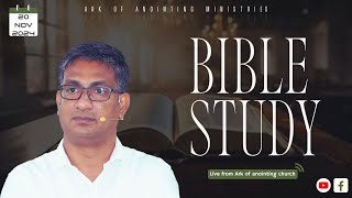 Bible Study20Nov2024Ark of Anointing Ministries Live Stream [upl. by Alleunamme967]