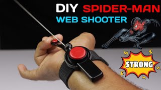 how to make a spiderman web shooter  Make a cool spiderman web shooter [upl. by Ardnala]