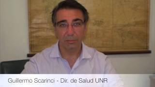 Guillermo Scarinci  Directos de Salud por la UNR [upl. by Stanway]