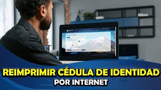 REEMPRIMIR CEDULA DE IDENTIDAD POR INTERNET  REGISTRO CIVIL [upl. by Eifos468]