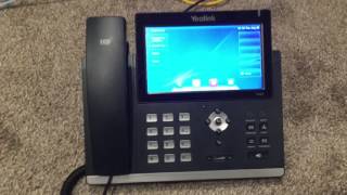 Yealink T48S IP Phone Demo [upl. by Ahsiner]