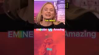 Sophie Turner Rapping EMINEM The Real Slim Shady 😅💯 with Music [upl. by Hibbert]