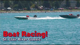 St Clair River Classic Race 1 Class 7 7282024 [upl. by Avad]