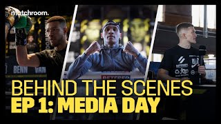 Fight Week Day 1 Conor Benn vs Chris Van Heerden  Media Day Behind The Scenes [upl. by Yevre]