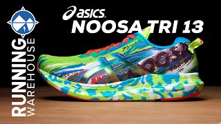 ASICS Noosa Tri 13 First Look  Revamped Cushioning Same Noosa Style [upl. by Neelasor]