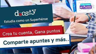 🎓Docsity crea tu cuenta gana puntos y comparte apuntes de clase  Tutoriales al punto [upl. by Maddi]