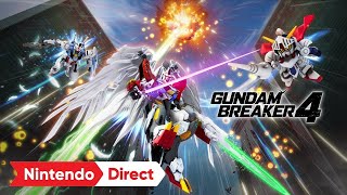 GUNDAM BREAKER 4  Announce Trailer  Nintendo Switch [upl. by Aneehsirk718]