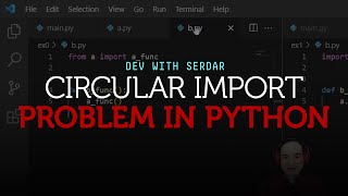 How to avoid the dreaded circular import problem in Python [upl. by Nolaj]