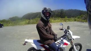 2016 ElMoto 4Corners 14a  Alta Redshift SM Test Ride [upl. by Nets532]