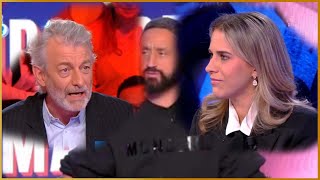 « Vous êtes un crasseux »  échange très tendu entre Sarah Saldmann et Gilles Verdez dans TPMP [upl. by Peadar335]