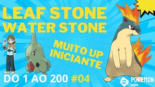 POKEUNION DO 1 AO 200 04  A SÉRIE CONTINUA LEAF STONE WATER STONE E MUITO MAIS [upl. by Ahsilak482]