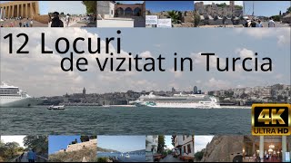 Turcia  Ce să NU ratezi  12 Best Places To Visit In Turkey  🇹🇷 TURKEY TRAVEL GUIDE  4k60fps [upl. by Atsirtal]