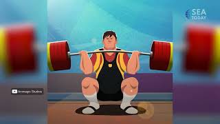 German Weightlifter Matthias Steiner Wins Gold In 2008 Olympics [upl. by Johathan920]