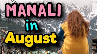 Manali in August  Manali in August month Manali weather in August month  Snow in Manali in August [upl. by Lednahc]