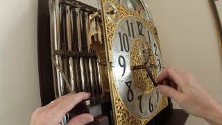 Setting Up A Herschede Tubular Chime Clock [upl. by Morentz903]