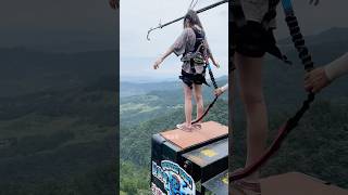 bungeejumping bungeejump travel bungee trip hiking vlog adventure music nature [upl. by Lerred]