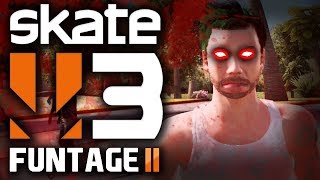 Skate 3 Funtage 2  Night Of The Living Skaters  Skate 3 Zombies Mode Funny Moments [upl. by Aicargatla]