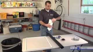 Howto Install Small Insect Window Screen [upl. by Naugan]