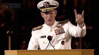 Admiral McRaven addresses the University of Texas at Austin Class of 2014 [upl. by Aldwin63]