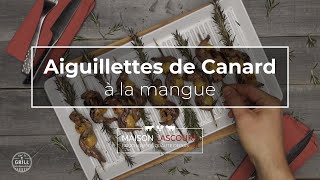 Aiguillettes de Canard à la Mangue  Recette [upl. by Nylla]