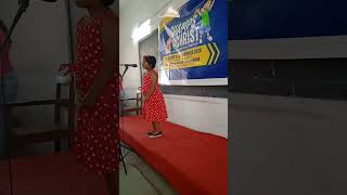 Levina Story telling in Champs for Christ 2024 [upl. by Asiil]