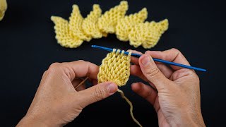 You should know this very easy crochet tunisian technique [upl. by Fogarty893]