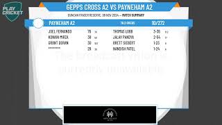 Gepps Cross A2 v Payneham A2 [upl. by Abra]