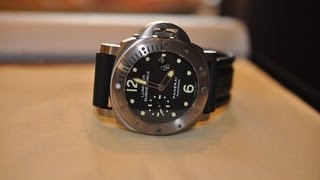 Panerai Pam 0025 Luminor Submersible [upl. by Niatsirk6]