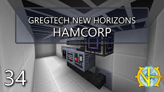 GregTech New Horizons E34 Automatic Cleanroom [upl. by Guilbert]