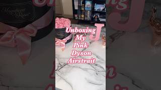 Unboxing my Pink Dyson Airstrait It’s so pretty Excited to blowout my hair pink dysonairstrait [upl. by Dorison]