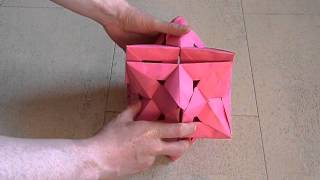 Flexible Stellated Rhombic Dodecahedron [upl. by Fanni]