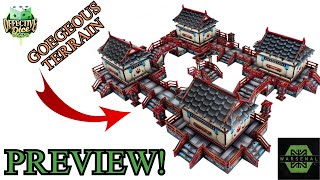 Warsenal Terrain Review and Colored Sunomata Preview [upl. by Venu]