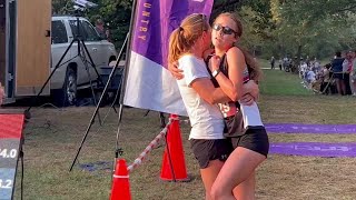 Watch now Maquoketas Izzy Hardin wins cross country meet in DeWitt Joley Sullivan of Davenport [upl. by Doble813]