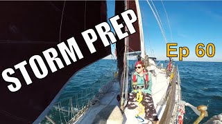 Preparing for the Storm and How to Heave To  Sailing Wisdom Ep 60 [upl. by Innos302]