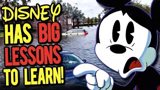 Disney World Has BIG Lessons to LEARN from Hurricane Milton The Magic Kingdoms CLOSE CALL [upl. by Sirromad]