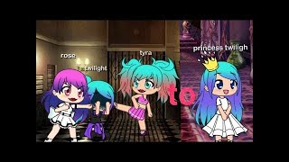 The hated child becomes a princessgacha lifemini movie [upl. by Nosnarb358]