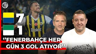 Fenerbahçe 7  1 Konyaspor Maç Sonu  Nihat Kahveci Nebil Evren  Gol Makinası [upl. by Anigue]