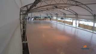 How to build a skating rink in less than two minutes [upl. by Aynotahs]