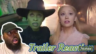 Wicked Trailer 2  Universal Pictures International Trailer REACTION [upl. by Aneel420]