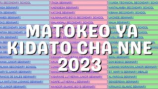 MATOKEO YA KIDATO CHA NNE 2023 CSEE 2023 Examination results NECTA [upl. by Yael]