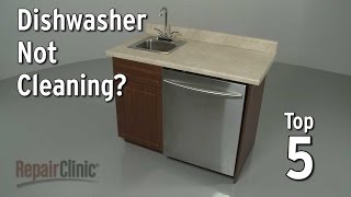 Dishwasher Wont Clean — Dishwasher Troubleshooting [upl. by Dougald109]