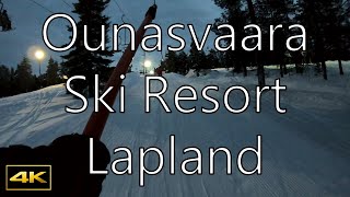 Ski Resort Ounasvaara Lapland [upl. by Dickenson290]