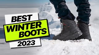 TOP 6 Best Winter Boots for Men 2023  Survive the Cold [upl. by Haidedej641]