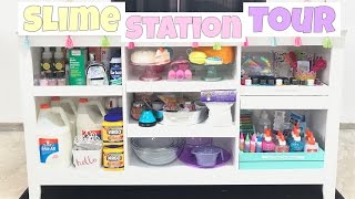 SLIME STATION TOUR [upl. by Aiotal640]