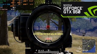 PUBG  GTX 950 2GB  Very Low  FullHD [upl. by Poul45]